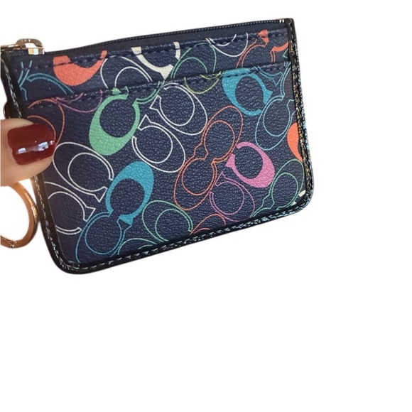 COACH Card Coin Key Holder - Picture 4 of 7